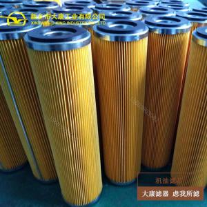 廠家直銷汽車濾芯黃色濾紙折疊機油濾芯082A 除油中雜質(zhì)平口吸油濾芯